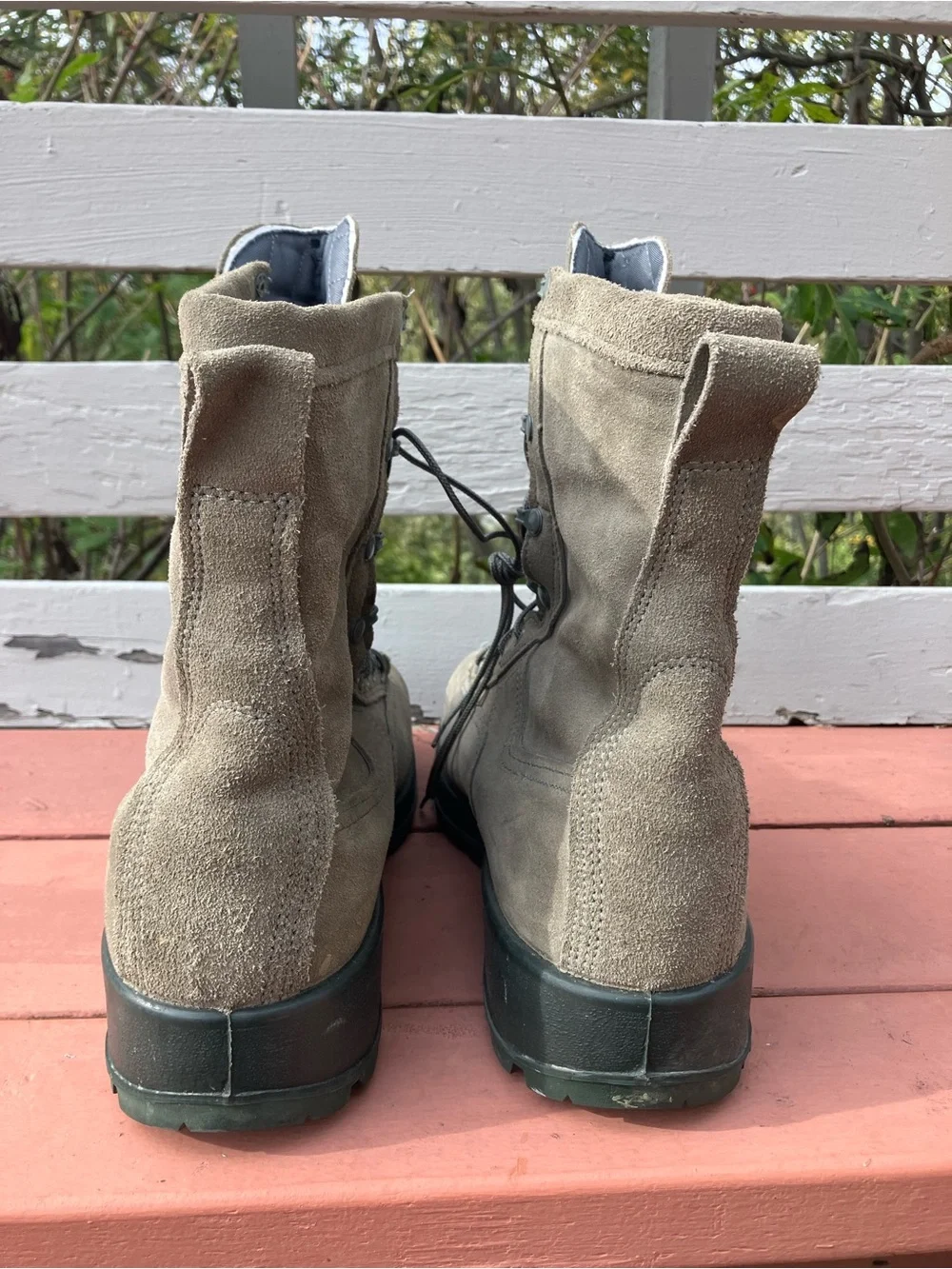 Excellent Belleville Boots Men 12.5 W 675ST Steel Toe GoreTex Tactical USA Green